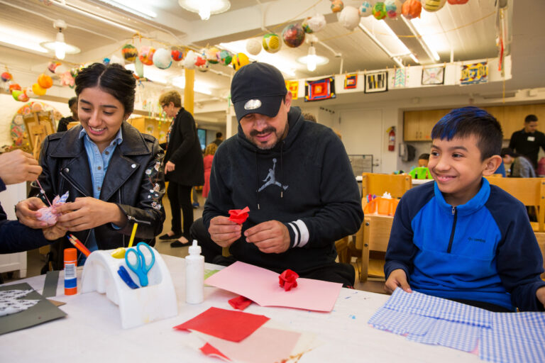 Wave hill Family Art Project Portraits of Home credit Erica Berger